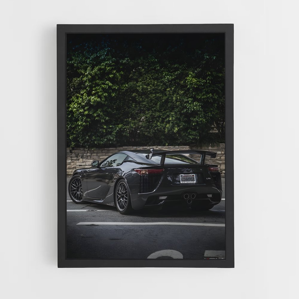 Poster Lfa nurburgring – affiche Lexus (vue 2)